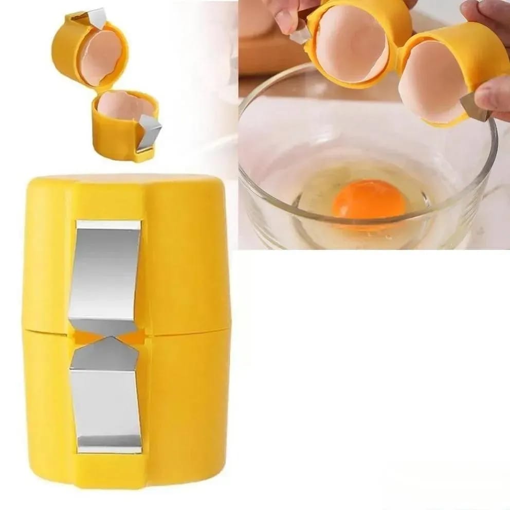Yellow ABC Egg Yolk Separator For Easy Separation